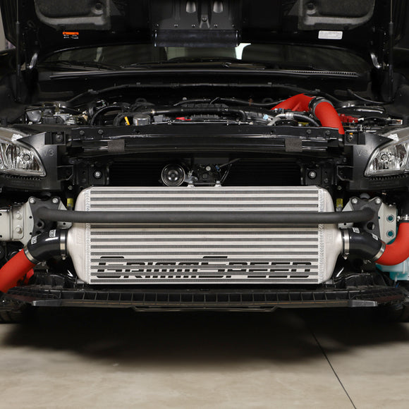 Grimmspeed Front Mount Intercooler Bumper Bar Black Coated For Subaru 15-21 WRX/
