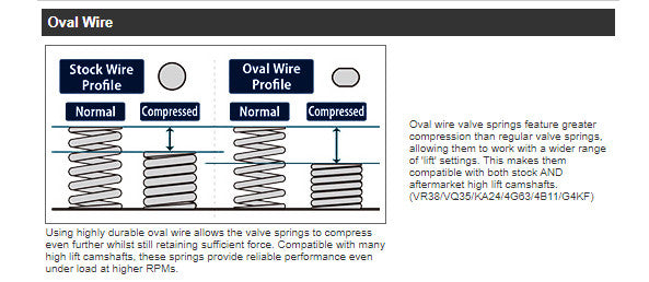 TOMEI VALVE SPRING SET 4B11/G4KF (Previous Part Number 163051)