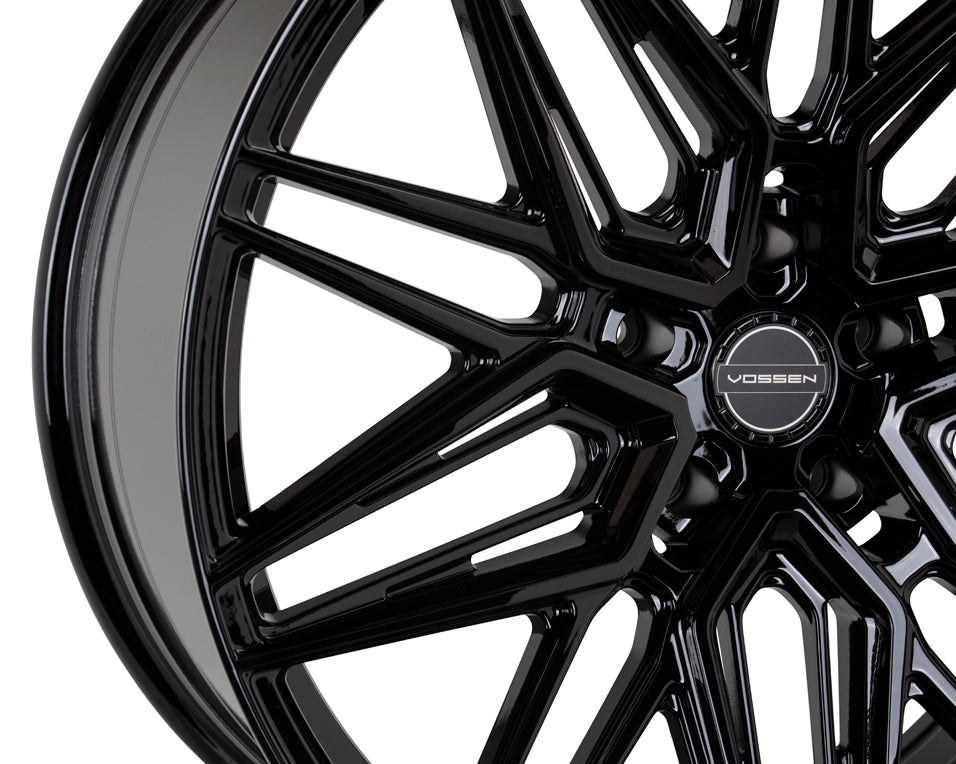 VOSSEN HF7 22 X 10.5 +35 5 X 127 DEEP CB71.5 GLOSS BLACK