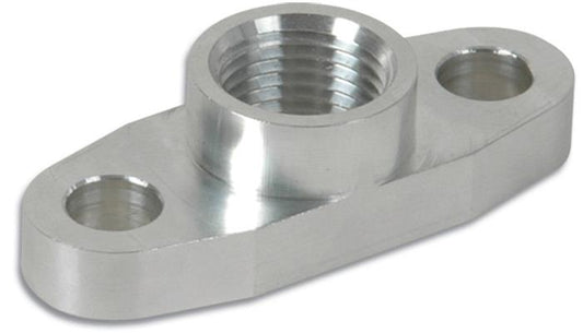 Flange Oil Drain Tapped 1/2 NPT (T3 / T4 / T04) w/M8 x 1.25 Bolts